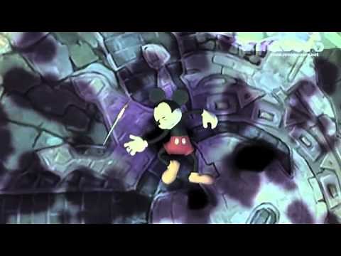 Disney Epic Mickey - intro completa con voces en español