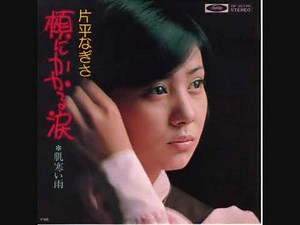片平なぎさ 頬にかかる涙