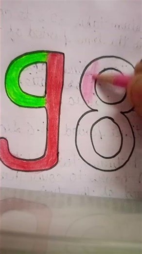 draw 3D number 98#art #drawing