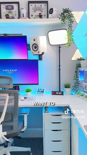 Full Desk Setup Tour Video - Explore Spudd Tech's Workspace