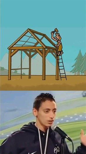 Jungle Woman Built a House for Her Family 🏕️😂 | But the Family Wanted Something Else 🤣🔥 | #shorts