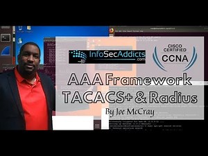 CCNA Fundamental: AAA Framework | TACACS+ vs RADIUS protocol