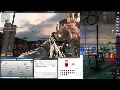 Cod MW2 PC w/ Any controller using Xpadder + me using it to play.