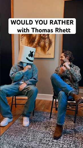 A little “would you rather” with ‪@thomasrhettmusic‬