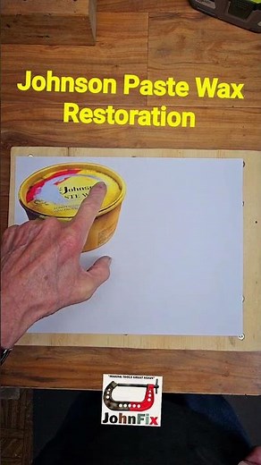 Johnson Paste Wax Restoration