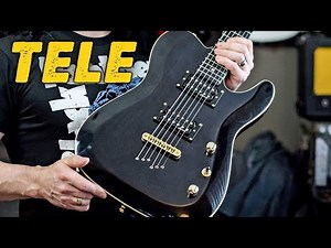 Beautiful, Carved Top Telecaster at a GREAT PRICE! (Harley Benton TE-40) - Demo / Review