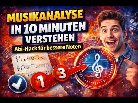 Musikanalyse Abi: Perfekter Aufbau einfach erklärt (+ Beispiel)