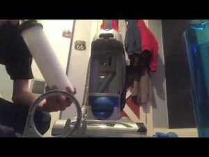 How to replace Hoover twin chamber premotor filter .