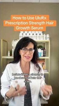 Learn the correct way to apply topical hair growth serum for maximum absorption and results