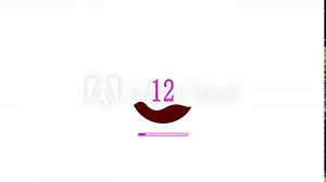 Charging animation circle. animated circle charging indicator 0 to 100 percent with fluid and bubble. loading animation 4k