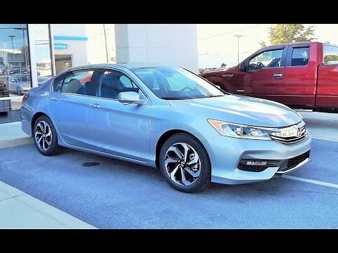 2016 Honda Accord EX-L Start Up, Review and Full Tour