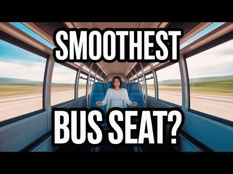 SMOOTHEST Bus Ride EVER! Choose This Seat for NO Bumps #TravelTips