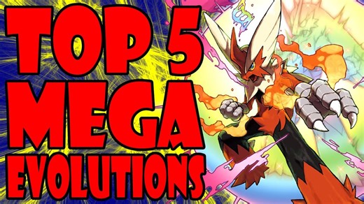 Top 5 mega evolutions