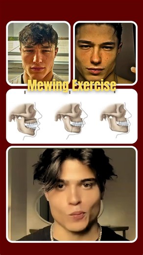 HEALTH | BEAUTY | SELFCARE on Instagram: "Mewing exercise . #mewingexercise"