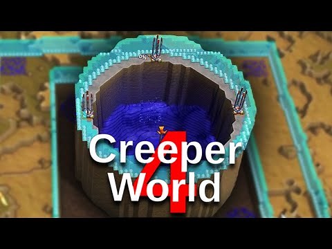 THE HARDEST AND EASIEST MAPS! - CREEPER WORLD 4