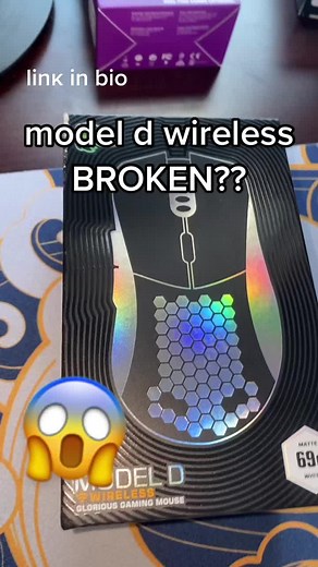 this is NOT what I was expecting from glorious.. full review in ab a week #techtok #gamingmouse #modeld #mousetok