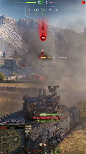 E 65 Zwilling 8.3K vs 8K Team! 5 Kills, 3.7K Block | Ultra HD 4K | World of Tanks #Short 3