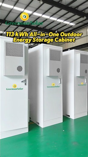 ⚡️113 KWH All-in-One Outdoor Energy Storage Cabinet