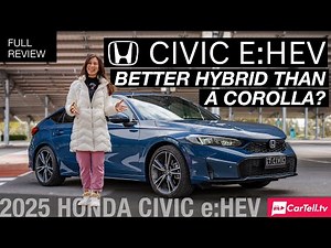 2025 Honda Civic e:HEV Review | Australia hybrid only