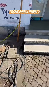 Front Porch Rebuild #diy #construction #frontporch | Cyphora