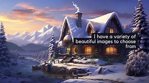Christmas Cottage Desktop Wallpapers, Festive Computer Backgrounds for Instant Download - Etsy