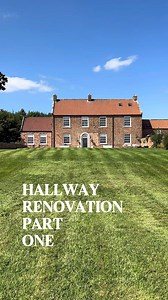 Hallway Renovation: Part One ✨ AD • This wee space has been patiently waiting its turn and I’m so excited to finally give it all the love! 🫶🏼 We’ve started from the ground up (quite literally), and these beautiful tiles from @tile.co.uk have completely transformed the feel of the hallway already. They so look the part: classic, timeless and a proper eye catcher and I honestly think you wouldn’t know they’re not original! There are still a few more big jobs to do until it’s the finished product