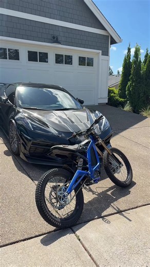 Bro I dented it 🤦‍♂️ 😂 #fyp #surron #ebike | Surron