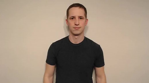 Watch how to sign 'veteran' in American Sign Language.