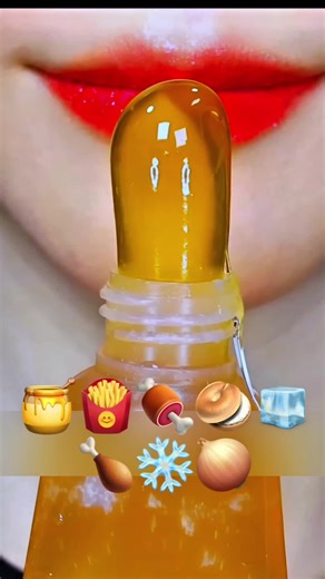 Satisfying ASMR Food Experience with Emojis