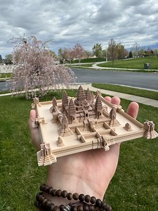 3d Printed Model of Angkor Wat in Cambodia - Etsy