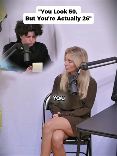 You Look 50, But You're Actually 26 #bonnieblue #fyp #podcastclip #deeptalk #truecrime #speech #for #foryoupage #interview
