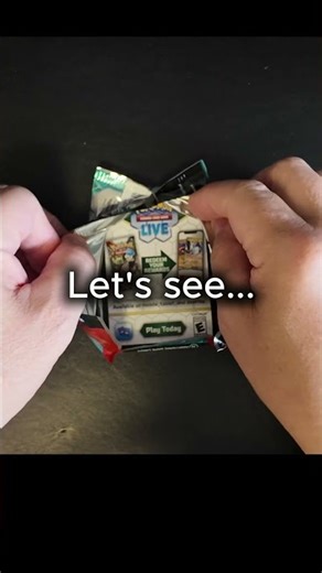 Opened a Pokémon pack… still fun? #pokemon #packopenning