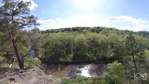 Take a hike on the Backbone Trail at Backbone State Park in Delaware County, Iowa. | Iowa Road Trip