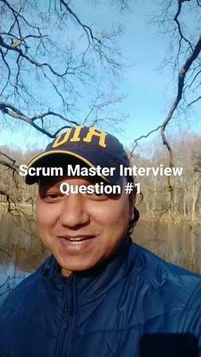 Scrum Master Interview Question #1