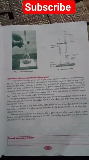 11 class chemistry practical experiment no. 2
