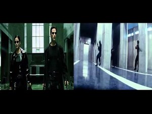 Total copy of Matrix Lobby scene by Indian Movie