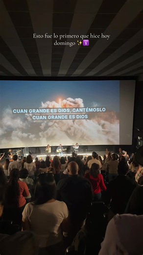 Hoy vi la grandeza de Dios — reflexión después de la iglesia