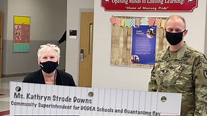 7.1K views · 166 reactions | Today, Fort Bragg Garrison Commander, Col. Scott Pence, joins Community Superintendant for DoDEA Schools, Kathryn Downs, and Irwin Intermediate School students as #FortBragg children return to school for the first time since the start of the #COVID19 pandemic. | XVIII Airborne Corps | Facebook