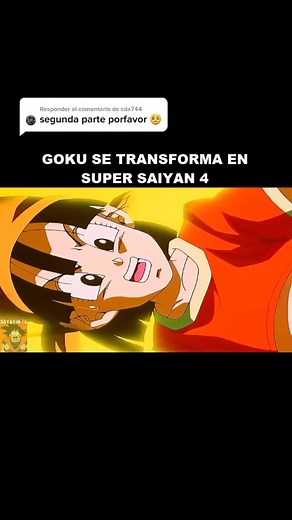 Mejor Escena de Transformación de Goku en SSJ4