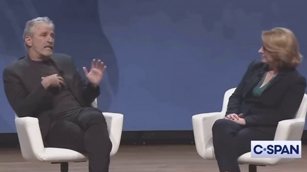 Jon Stewart grills then deputy defense chief on military spending in 2023 clip