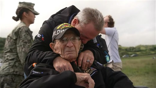 Military service members make 1st return to Normandy 80 years after D-Day