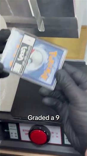 Looked clean…Still a 9.😔 #premiercardgrading_au #pokemoncards#cardgrading
