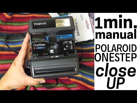Polaroid 600 ONE-STEP CloseUp - ONE MINUTE MANUAL