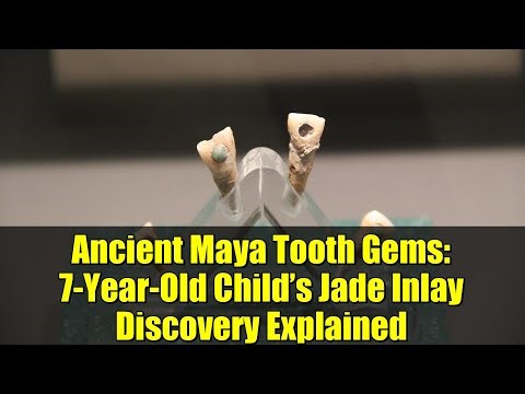 Ancient Maya Tooth Gems: 7-Year-Old Child’s Jade Inlay Discovery Explained