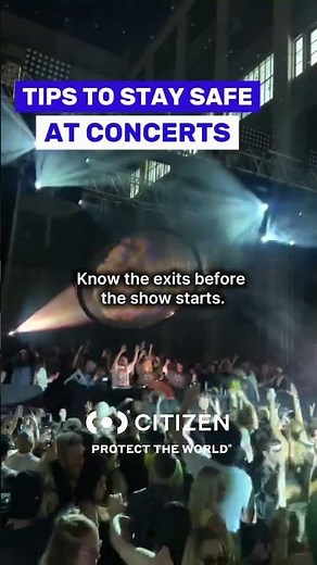 Safety Tips for Concerts | Citizen