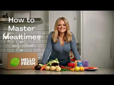 How To Master Mealtimes with HelloFresh & Emily Atack | Episode 1 | HelloFresh