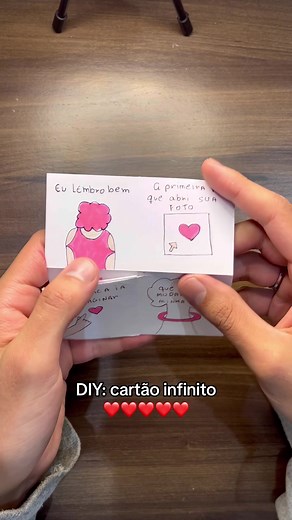 Aprenda a Fazer um Cartão Infinito Artesanal com Amor