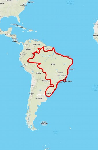 Animated Maps of South America Countries and Regions