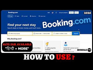 How to Use Booking.com App for Beginners (Mobile Guide)?