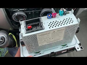 How do you reset the radio of the Mercedes Sprinter?